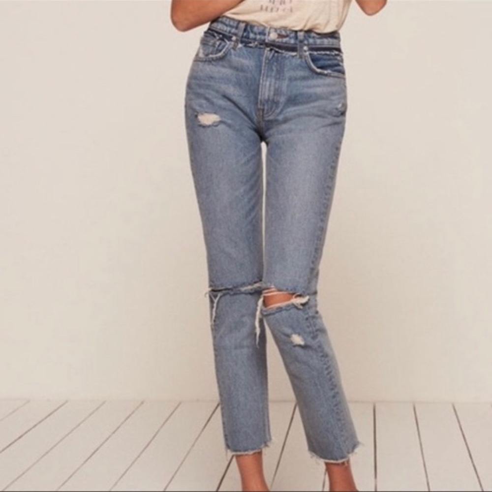 Reformation Julia High Rise Cigarette Jeans